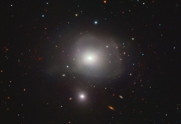 VST Traces History of Unusual Elliptical Galaxy